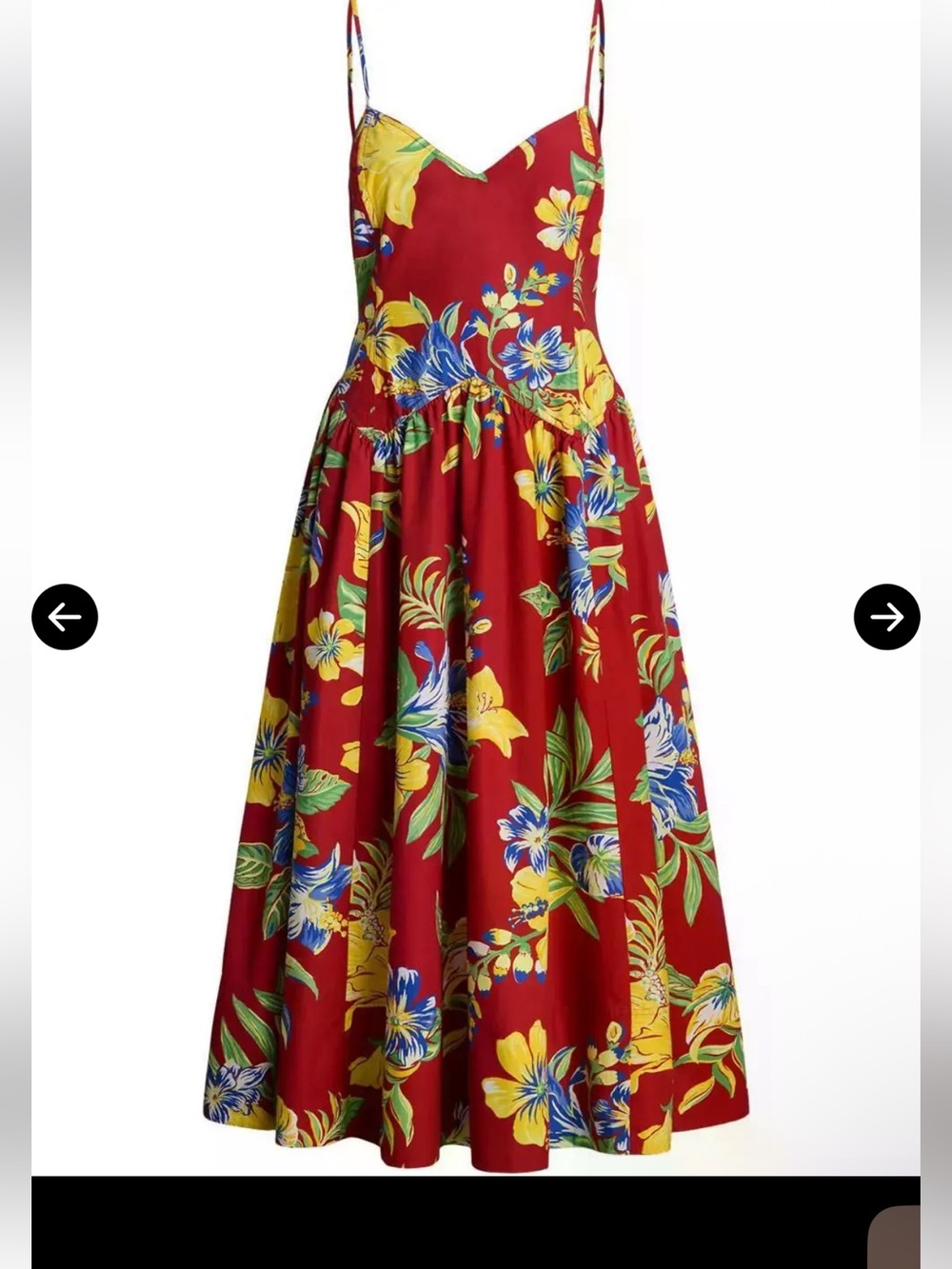POLO RALPH LAUREN
Tropical Floral Print Cotton...